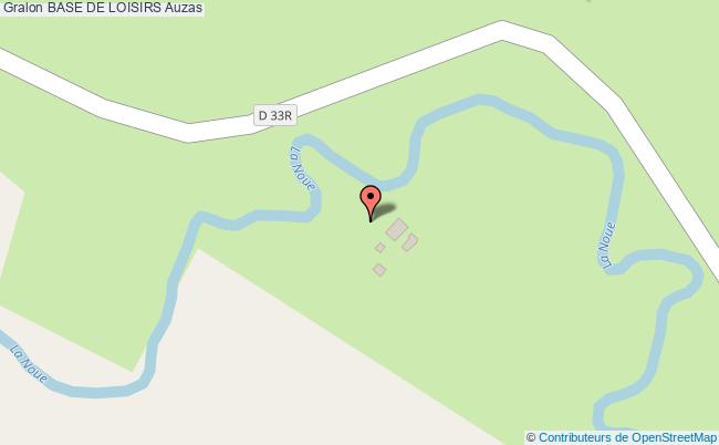 plan Base De Loisirs Auzas Auzas