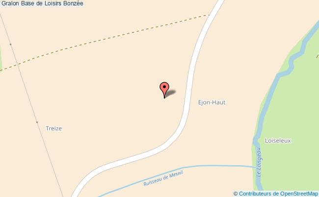 plan Base De Loisirs Bonzée Bonzée