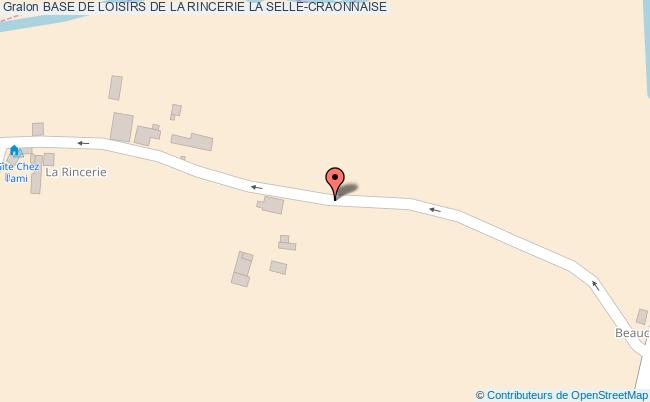 plan Base De Loisirs De La Rincerie La Selle-craonnaise LA SELLE-CRAONNAISE