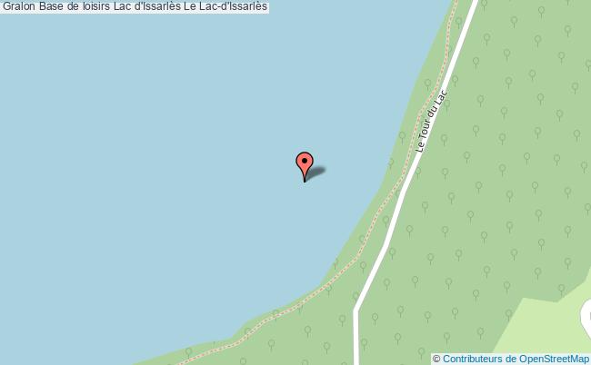 plan Base De Loisirs Lac D'issarlès Le Lac-d'issarlès Le Lac-d'Issarlès
