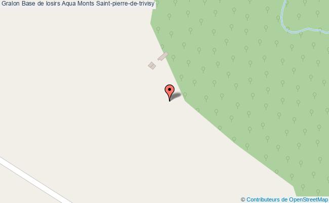 plan Base De Losirs Aqua Monts Saint-pierre-de-trivisy Saint-pierre-de-trivisy