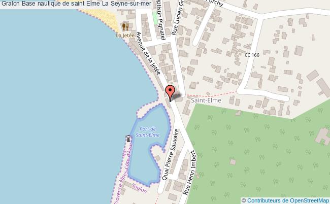 plan Base Nautique De Saint Elme La Seyne-sur-mer La Seyne-sur-mer
