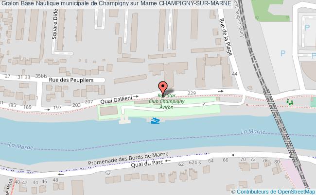 plan Base Nautique Municipale De Champigny Sur Marne Champigny-sur-marne CHAMPIGNY-SUR-MARNE