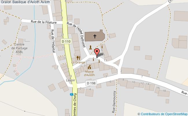 plan Basilique D'avioth Avioth Avioth