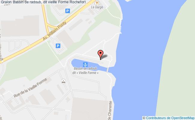 Bassin de radoub, dit vieille forme Rochefort tourisme