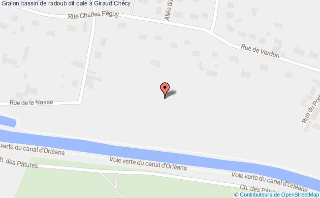 plan Bassin De Radoub Dit Cale à Giraud Chécy Chécy