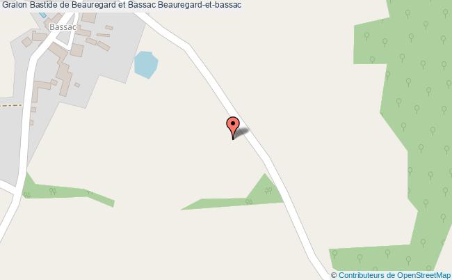 plan Bastide De Beauregard Et Bassac Beauregard-et-bassac Beauregard-et-bassac