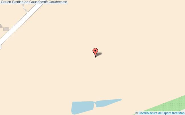 plan Bastide De Caudecoste Caudecoste Caudecoste