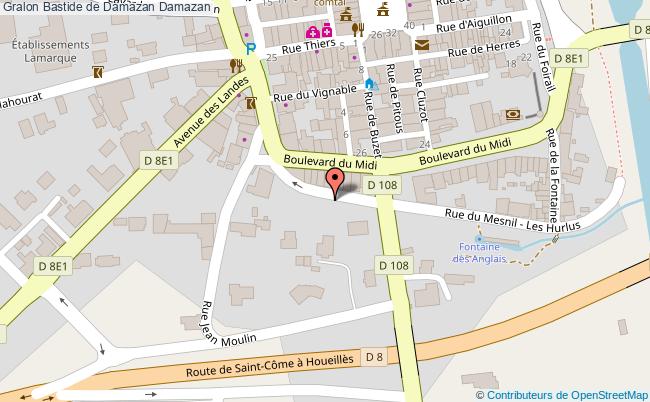 plan Bastide De Damazan Damazan Damazan