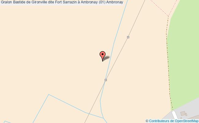 Bastide de Gironville dite Fort Sarrazin à Ambronay (01)