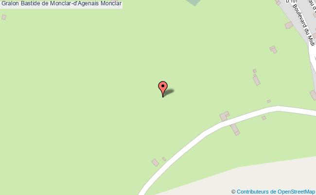 plan Bastide De Monclar-d'agenais Monclar Monclar