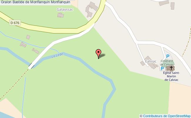 plan Bastide De Monflanquin Monflanquin Monflanquin