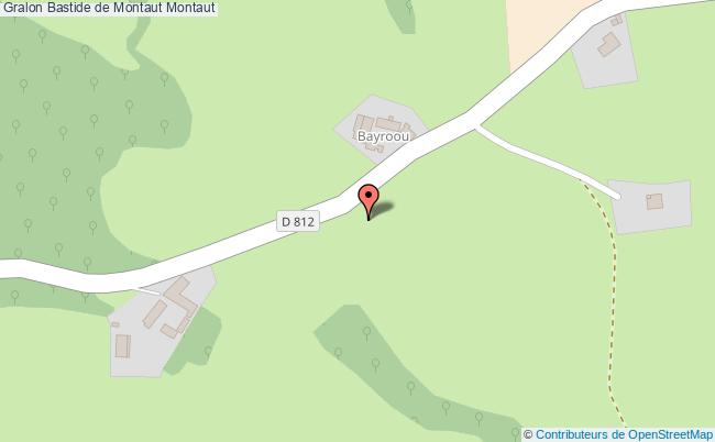 plan Bastide De Montaut Montaut Montaut