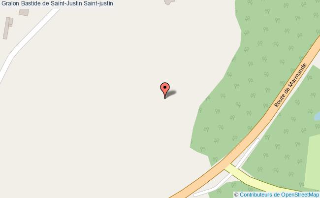 plan Bastide De Saint-justin Saint-justin Saint-justin