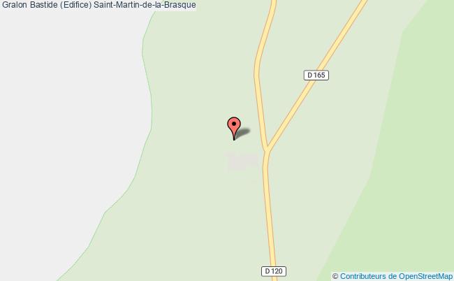 Bastide (edifice) Saintmartindelabrasque tourisme