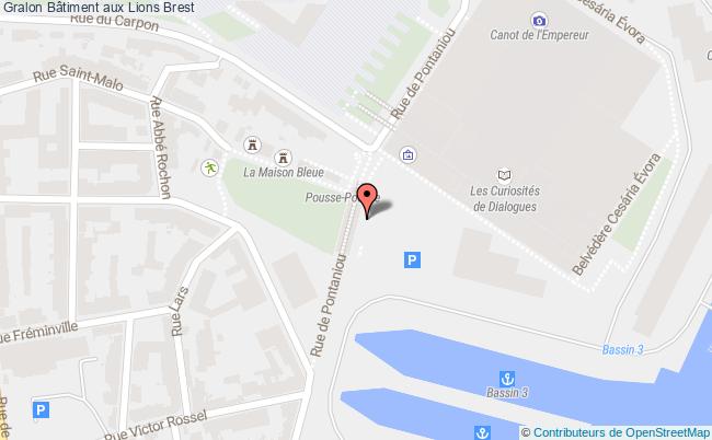 plan Bâtiment Aux Lions Brest Brest