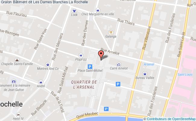 plan Bâtiment Dit Les Dames Blanches La Rochelle La Rochelle