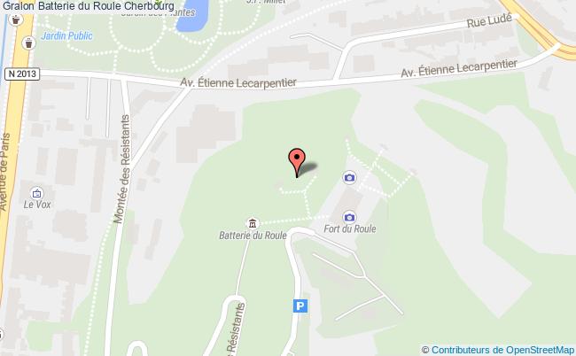 plan Batterie Du Roule Cherbourg Cherbourg