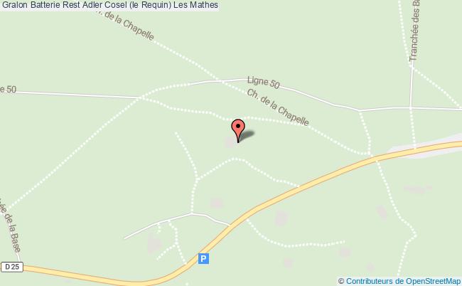 plan Batterie Rest Adler Cosel (le Requin) Les Mathes Les Mathes