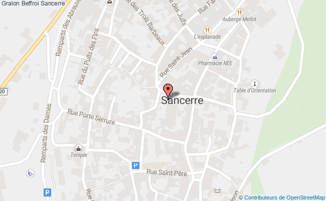 plan Beffroi Sancerre Sancerre