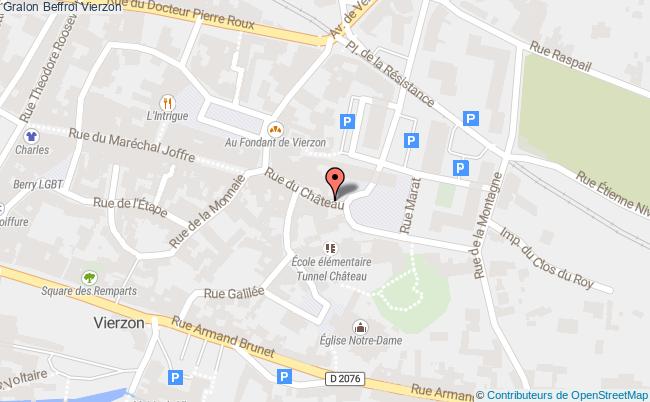 plan Beffroi Vierzon Vierzon