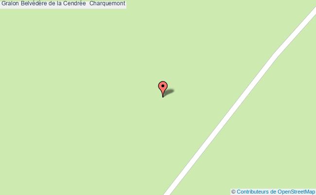 plan Belvédère De La Cendrée  Charquemont Charquemont