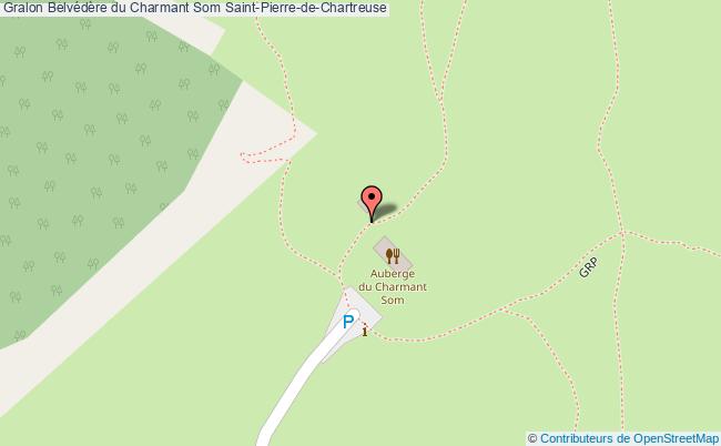 plan Belvédère Du Charmant Som Saint-pierre-de-chartreuse Saint-Pierre-de-Chartreuse