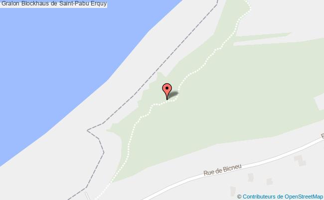 plan Blockhaus De Saint-pabu Erquy Erquy