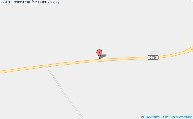 plan Borne Routière Saint-vougay Saint-Vougay