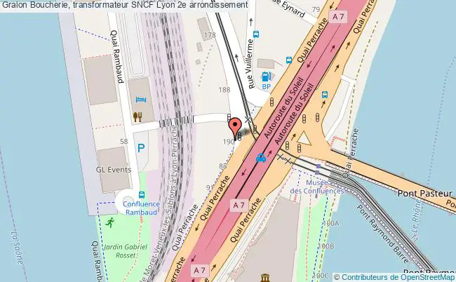 plan Boucherie, Transformateur Sncf Lyon 2e Arrondissement Lyon 2e arrondissement