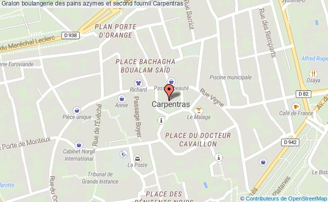 plan Boulangerie Des Pains Azymes Et Second Fournil Carpentras Carpentras