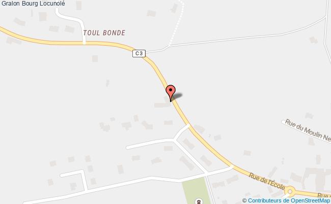 plan Bourg Locunolé Locunolé