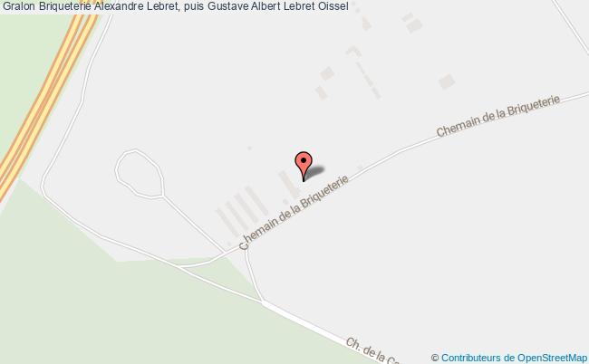 plan Briqueterie Alexandre Lebret, Puis Gustave Albert Lebret Oissel Oissel