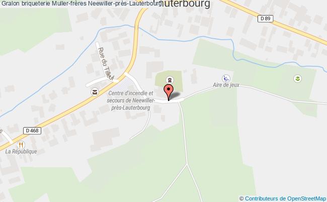 plan Briqueterie Muller-frères Neewiller-près-lauterbourg Neewiller-près-Lauterbourg