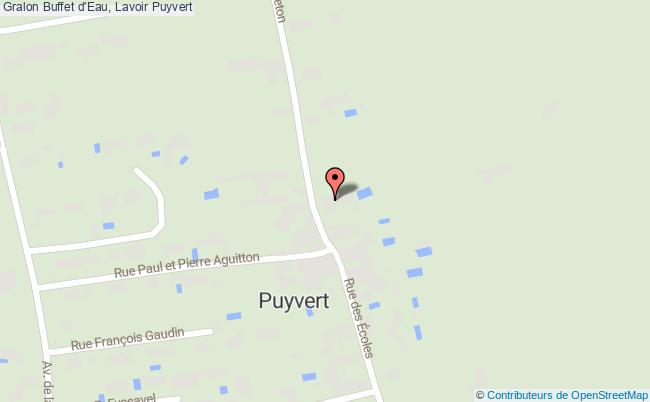 Buffet d'Eau, Lavoir