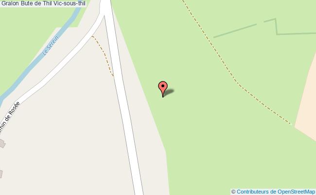 plan Bute De Thil Vic-sous-thil Vic-sous-thil