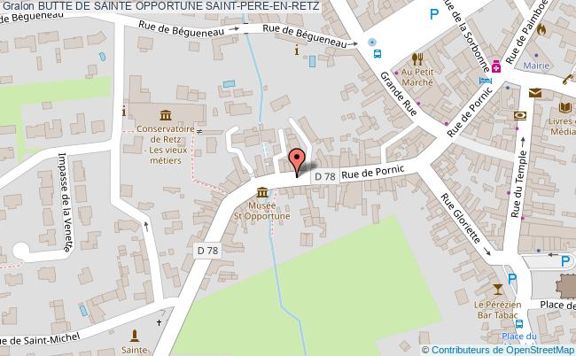 plan Butte De Sainte Opportune Saint-pere-en-retz SAINT-PERE-EN-RETZ