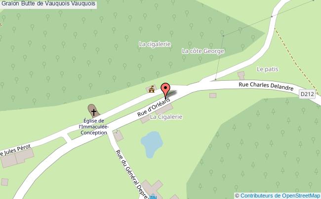 plan Butte De Vauquois Vauquois Vauquois