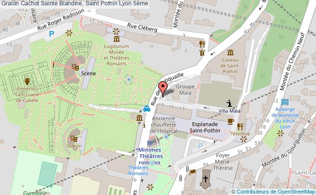 Cachot Sainte Blandine, Saint Pothin