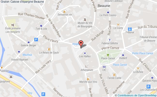 plan Caisse D'épargne Beaune Beaune