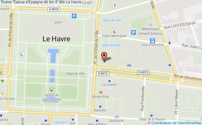 plan Caisse D'epargne Dit Ilot S 56b Le Havre Le Havre