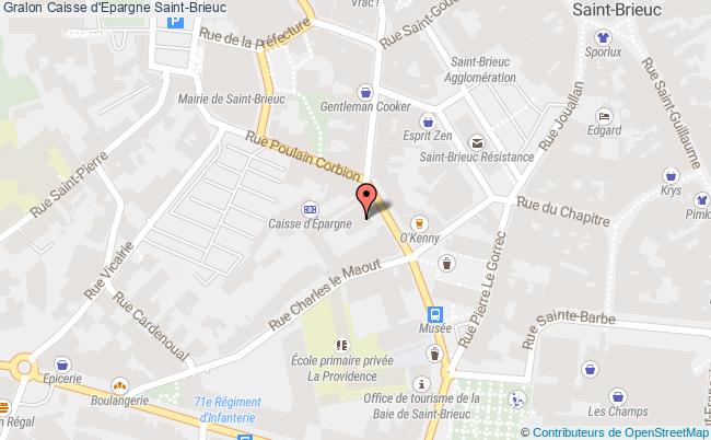 plan Caisse D'epargne Saint-brieuc Saint-Brieuc