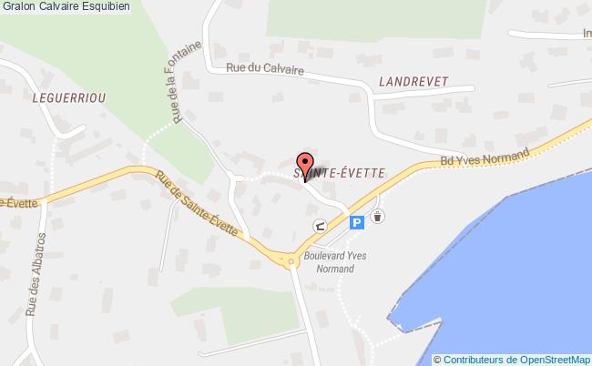 plan Calvaire Esquibien Esquibien