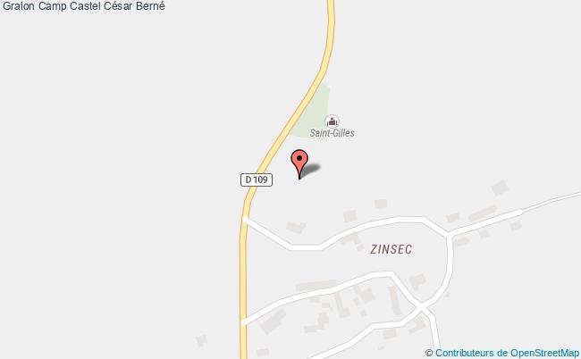 plan Camp Castel César Berné Berné