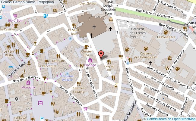 plan Campo Santo  Perpignan Perpignan
