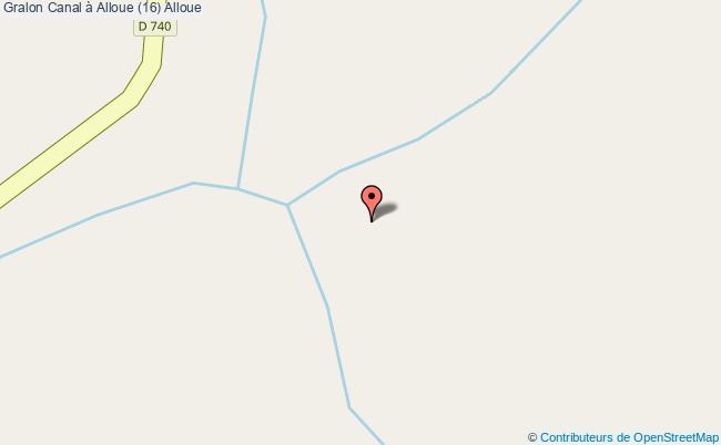 plan Canal à Alloue (16) Alloue Alloue
