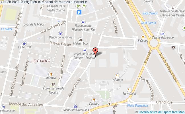 canal d'irrigation dite canal de Marseille