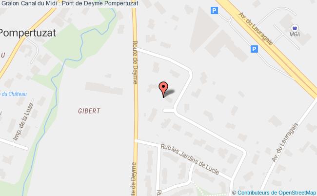 Canal du Midi : Pont de Deyme