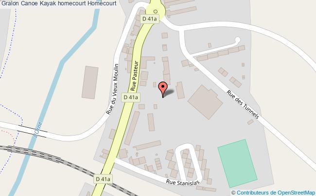 plan Canoe Kayak Homecourt Homécourt Homécourt