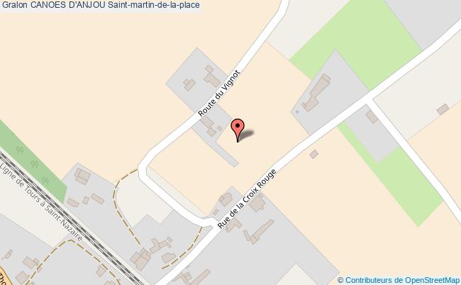 plan Canoes D'anjou Saint-martin-de-la-place Saint-martin-de-la-place